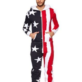 OnePiece (TM) Jumpsuit USA   The American, navy/weiss/rot, P FL10001