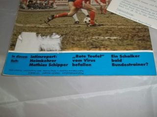 Schalker Kreisel Nr.51 1982 MIT EINLADUNG z.VERSAMMLUNG