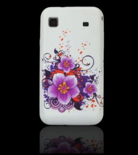 Silikon Tasche Für Samsung i9000 Galaxy S1 Case Schutzhülle Violett