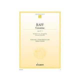 Cavatine op.85,3  für Violine und Klavier Joseph Joachim Raff