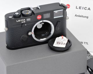 Leica M 6 TTL 0.58 Gehaeuse schwarz 10475