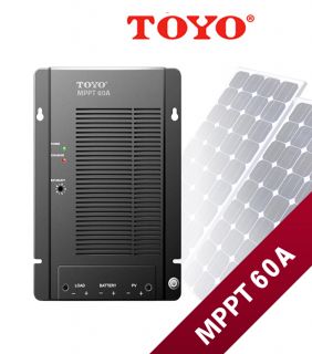 TOYO   MPPT 60A Laderegler Solarladeregler 12/24V   1440 WP   NEU