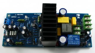 LJM  L15D Pro Stero Power amplifier kit IRS2092 IRFB4019 with speaker