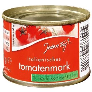 Jeden Tag Tomatenmark 2 fach konzentriert, 24 er Pack (24 x 70 g