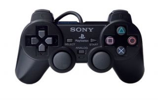 PS2   Original Dualshock 2 Controller schwarz