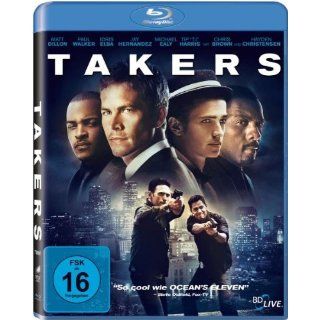 Takers [Blu ray] Matt Dillon, Paul Walker, Zoe Saldana
