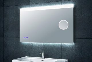 Design Wand Spiegel Badezimmerspiegel mit LED Beleuchtung 1243C
