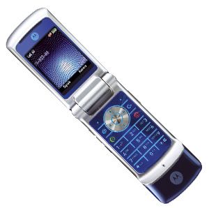 Motorola K1 Krzr blau Handy Elektronik