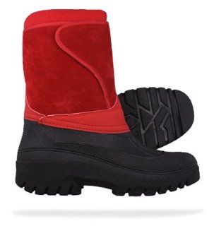 Groundwork Fleece Lined Snow / Mucker Womens Boots   Red 