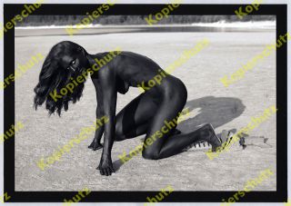 orig. Foto Athletin Frau nackt Sprint Leichtathletik Erotik