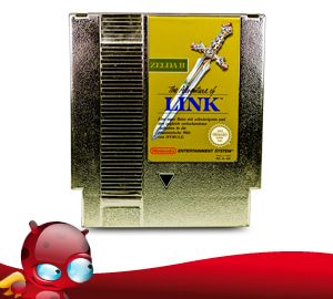 NINTENDO ES   NES Spiel ZELDA II   THE ADVENTURE OF LINK