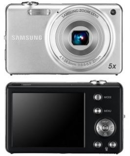 Samsung ST65 Digitalkamera, Silber, 14.2 MP, HD Video, 5 fach Zoom