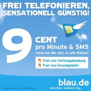 blau.de Aufladekarte 15 EUR Elektronik