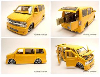 Chevrolet Astro Van gelb, Tuning, Modellauto 118 / Jada Toys