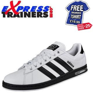 Adidas Mens Derby II Leather Lifestyle Trainers NEW 2012 MODEL