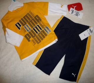Puma Baby Jogginganzug PUMA Shirt + Hose Junge 68   74