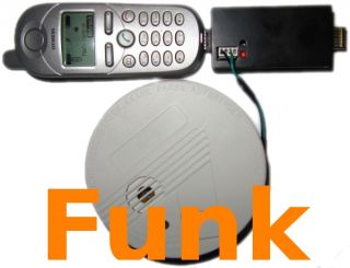 Handy Funk Brandmelder Rauchmelder GSM Anruf SMS