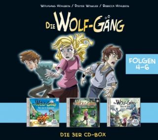 Die Wolf Gäng. Sammelbox Folgen 4 6 Wolfgang Hohlbein Hörbuch