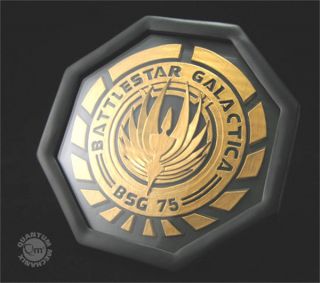 Battlestar Galactica BSG 75 Logo Coaster