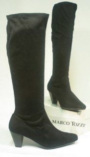 5504 Marco Tozzi TREND stretch Stiefel schwarz Schuhe