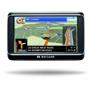 NAVIGON 40 Premium Live Navigationssystem (10,9cm (4,3 Zoll) Display