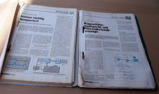 Sinclair ZX81 Artikel aus Funkschau und Chip 1980 1986 weit ueber 100