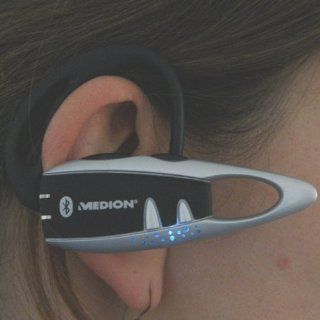 Medion MD 40574 Bluetooth Headset inkl. großem Zubehör 