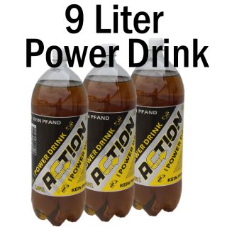 Action Power Energy Drink 9 Liter Pfandfrei / 1L0,89€