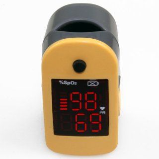 Fingerpulsoximeter MD300C1 mit LED Anzeige *Farbe gelbvon PULOX