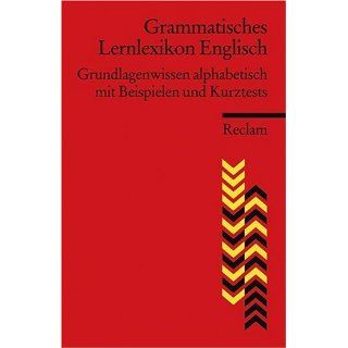 Grammatisches Lernlexikon Englisch Grundlagenwissen alphabetisch mit
