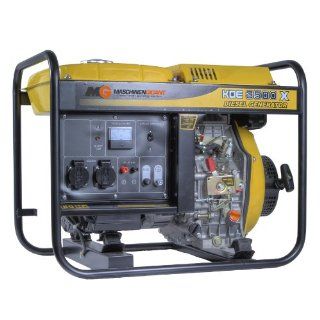 Portable Stromerzeuger mit AVR System 3200 Watt   Diesel   230V