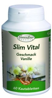 SLIM VITAL Diät Ballaststoff Tabletten 12,97€/100g