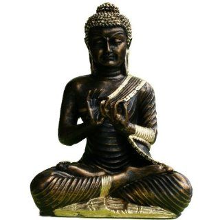 Meditirender Buddha mit Dharmachakra Mudra, 45 cm, Feng Shui 