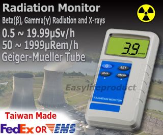 This monitor is widely used for measuring and monitoring radiation