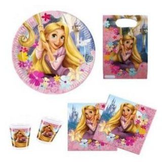 Disney Rapunzel Partyset 46 Teile Kindergeburtstag 