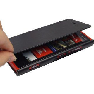 Supremery Ultra Slim Nokia Lumia 920 schwarze Smartphone Tasche Case