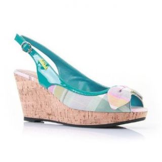 Killah Peeptoe Sandalette Women   Fiji   Türkis 