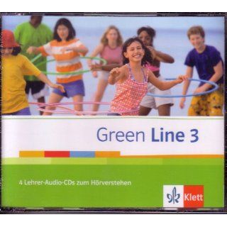 Green Line 3 / 4 Lehrer Audio CDs zum Hörverstehen Klett