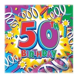 Servietten Happy Birthday 50 Sport & Freizeit
