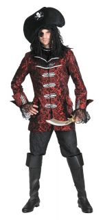 Barock Pirat Sir Francis Kostüm für Herren Piratenkostüm mit