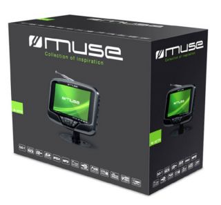 Muse M 107 TV 7 Tragbarer TV DVB T USB DiVX SD MMC