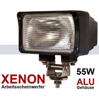 XENON Arbeitsscheinwerfer, 55 Watt,9 32 Volt Alugehäuse 4600 Lumen