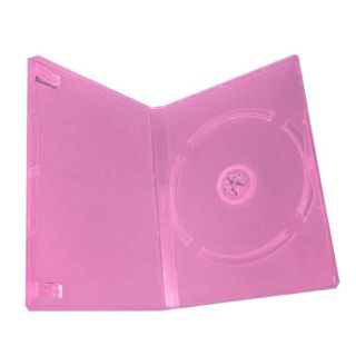 DVD Leerhüllen CD Hüllen 100 Stück für 1 CD Pink Rosa