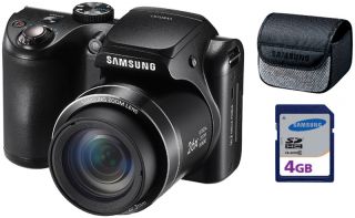 Samsung Digitalkamera WB 100 / 101 schwarz, Bridgekamera, NEUWARE