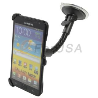 Car Windshield Mount Holder For Samsung Galaxy Note / i9220 / N7000