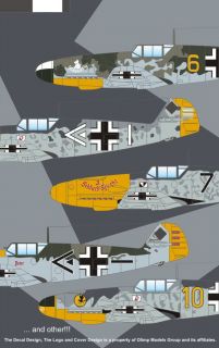 48 Authentic Decals #4831 Bf.109F 2 Luftwaffe Experts on the Western