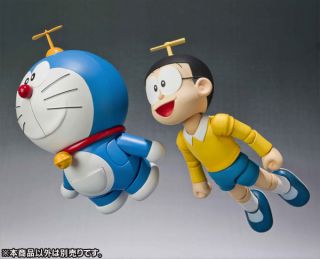 Bandai Robot Soul Spirits Damashii Doraemon 10CM Action Figure NEW