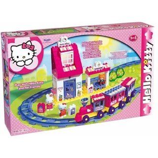 BIG 57011   Play BIG Bloxx Bahnhof Hello Kitty Spielzeug