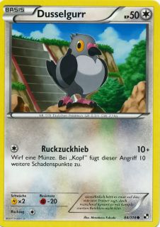 Neu * Dusselgur 84/114 * Pokemon Karte , Preview Pack