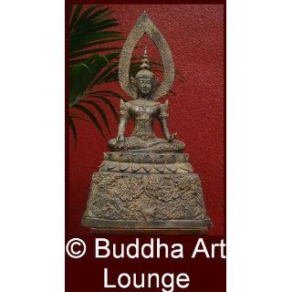 Buddha, Statue, Figur, Skulptur, Bild, Antik, Bronze, Groß 